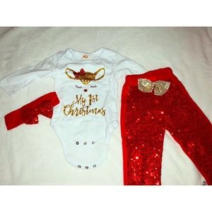 Christmas babygirl Outfit